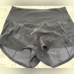 lululemon athletica Black Camo Athletic Shorts